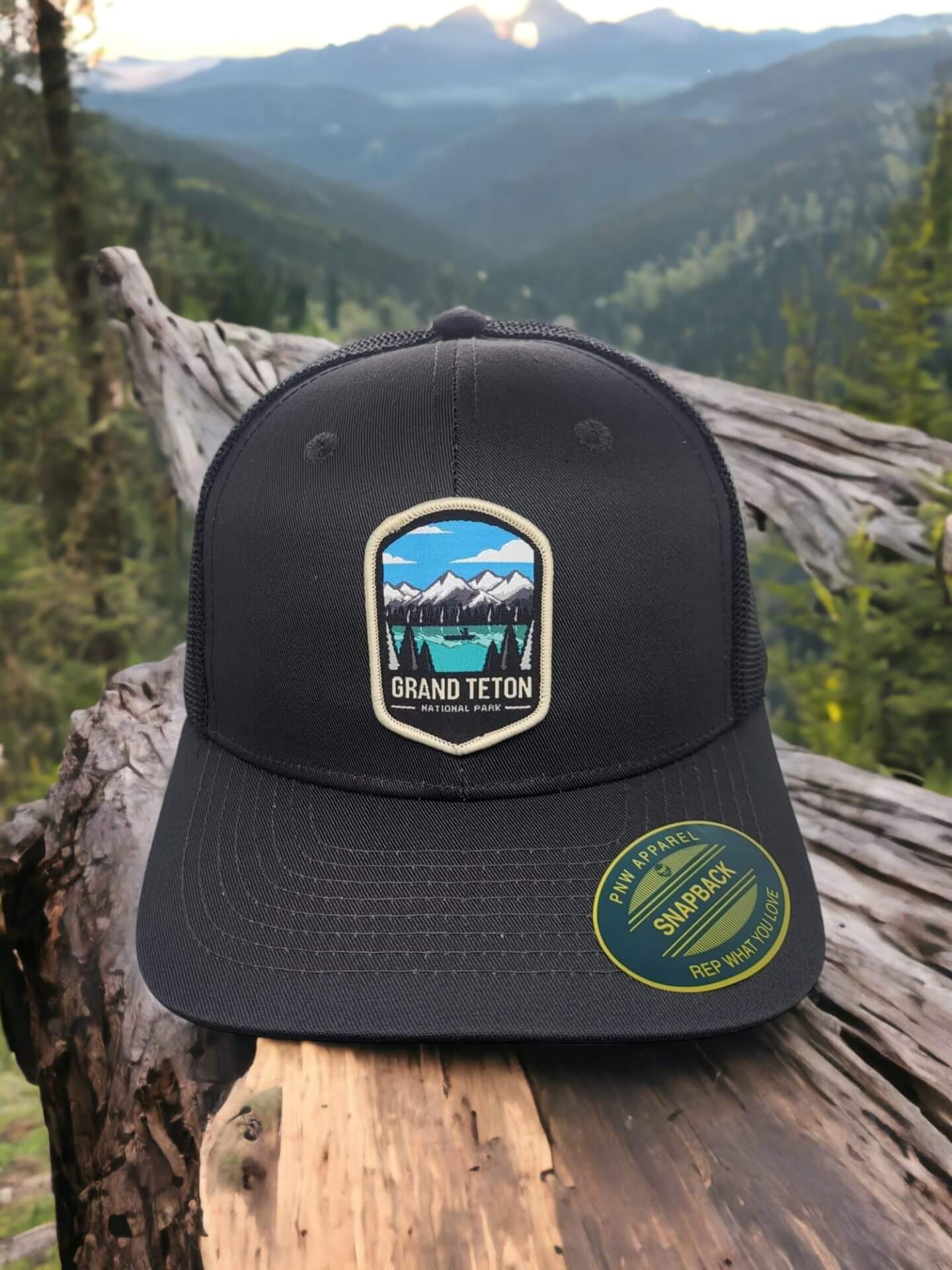 Tents and Trees Trucker Hat Black Lantern Hat Mesh Trucker Hat Gift for Men  Nature Hat Trucker Hats for the Outdoors -  Canada
