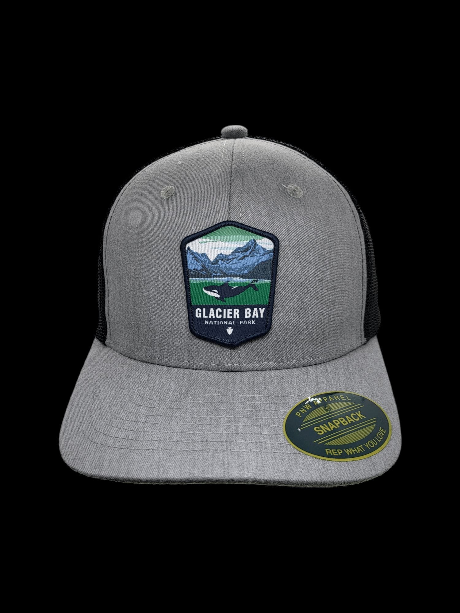 Glacier National Park Fitted Hat - PNW Apparel